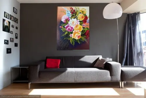 Quadro Pintura Pronta Entrega Frete Grátis Presente de Natal