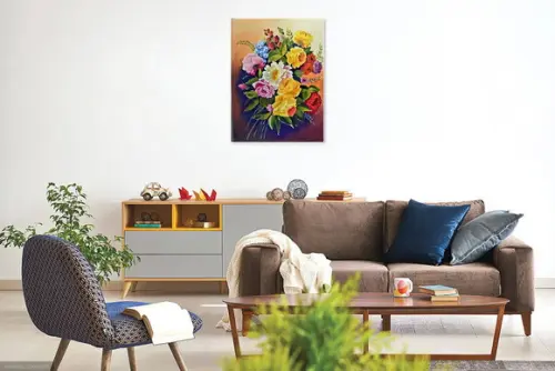 Quadro Pintura Pronta Entrega Frete Grátis Presente de Natal