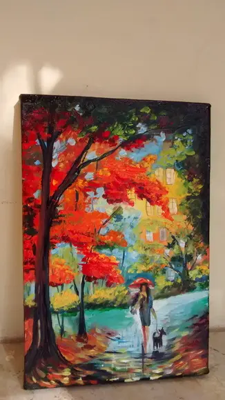 Quadro Pintura Tela Abstrato Moderno Pet Lovers Black Friday