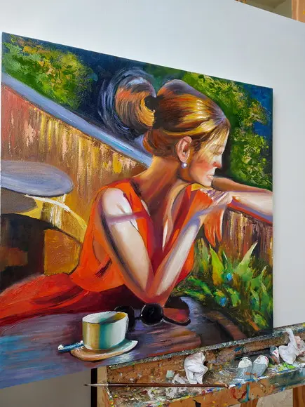 Quadro Pronta Entrega Presente de Natal