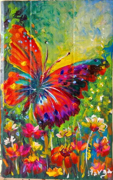 Quadros Animal Abstrato Moderno Borboleta Black Friday