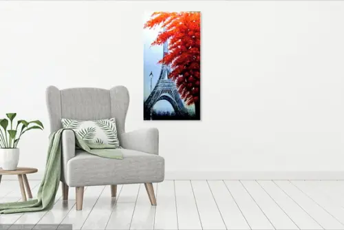 Quadros Av Champs Elysees Torre Eiffel Presente de Natal