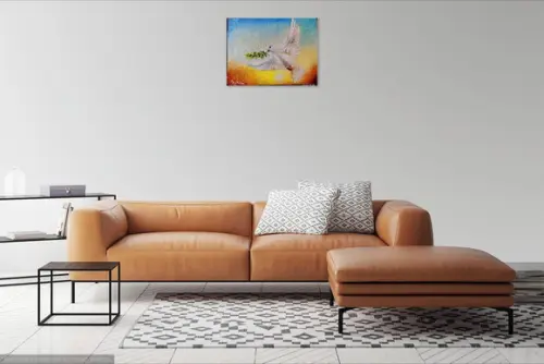 Quadros Decorativos Animais Pomba da Paz Presente de Natal