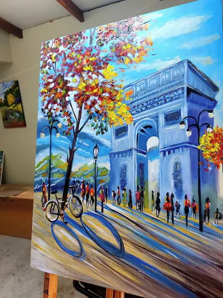 Quadros Decorativos Arco do Triunfo París Presente de Natal
