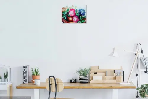 Quadros Decorativos Floral Hortênsias Presente de Natal