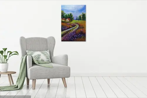 Quadros Decorativos Paisagem Estradinha Presente de Natal