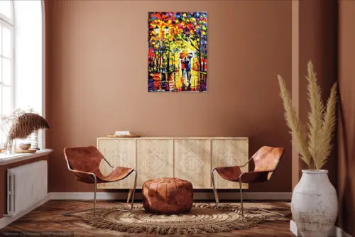 Quadros Decorativos Paisagem Namorados Presente de Natal