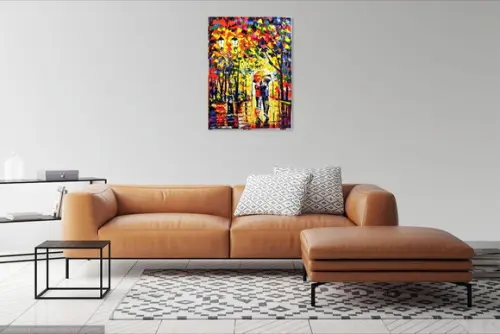 Quadros Decorativos Paisagem Namorados Presente de Natal