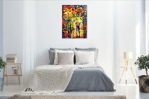 Quadros Decorativos Paisagem Namorados Presente de Natal