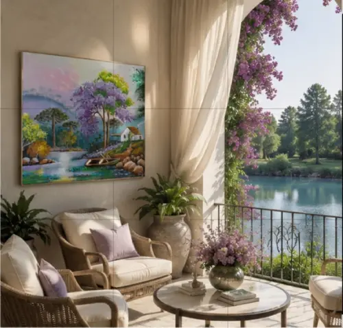 Quadros Decorativos Paisagem Pronta Entrega