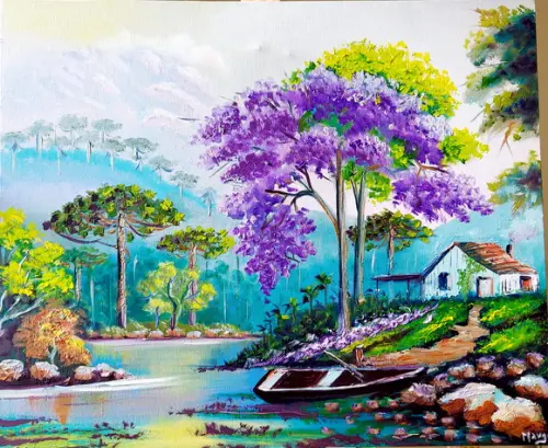 Quadros Decorativos Paisagem Pronta Entrega