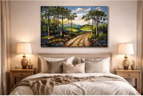 Quadros Grandes para Quarto e Sala Araucárias Black Friday