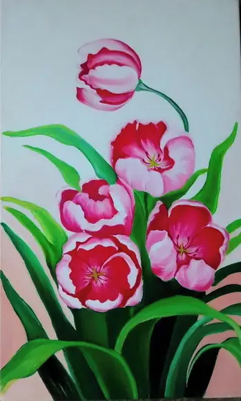 Quadros Grandes para Quarto e Sala Orquídeas Vermelhas