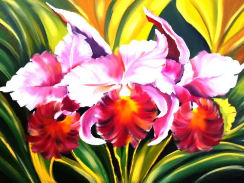 Quadros Grandes para Sala e Quarto Orquídeas Black Friday