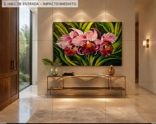 Quadros Grandes para Sala e Quarto Orquídeas Black Friday