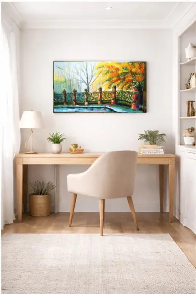 Quadros Grandes para Sala Paisagem Urbana Presente de Natal