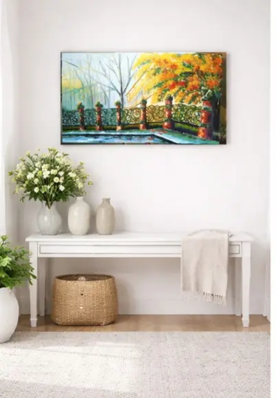 Quadros Grandes para Sala Pintura Tela Paisagem Black Friday