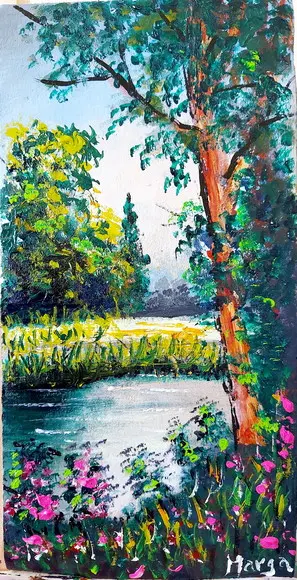 Quadros Grandes para Sala Pintura Tela Paisagem Black Friday