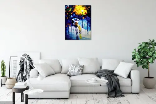 Quadros Paisagem Urbana Pai de Menino Vovô Presente de Natal