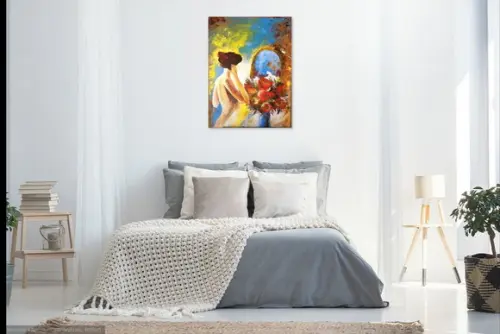 Quadros para Quarto e Sala Mulher no Espelho Black Friday