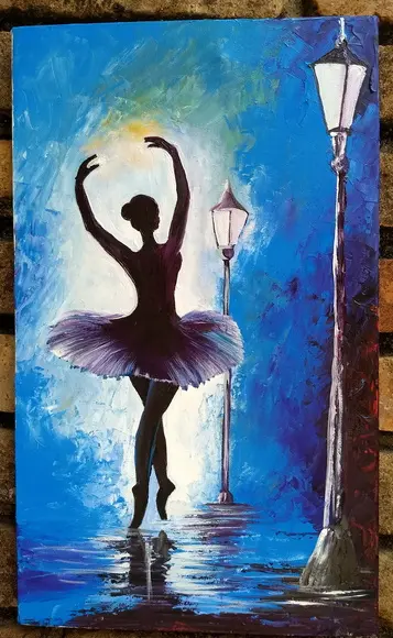 Quadros para Quarto e Sala Mulherer Bailarina Black Friday