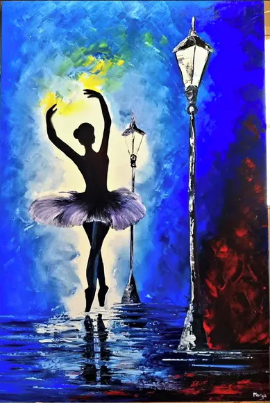 Quadros para Quarto e Sala Mulherer Bailarina Black Friday