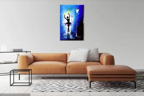 Quadros para Sala e Quarto Bailarina Dança Presente de Natal