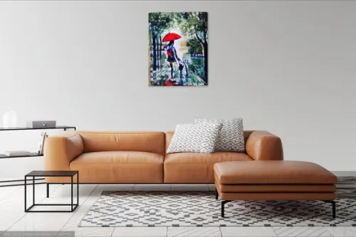 Quadros para Sala e Quarto Mulher com Cachorros Black Friday