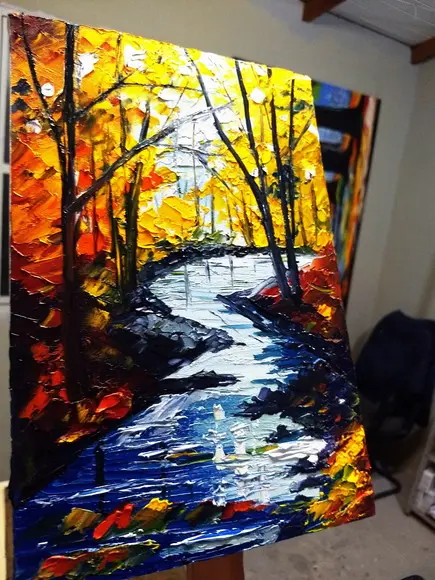 Quadros para Sala e Quarto Paisagem Rio Presente de Natal