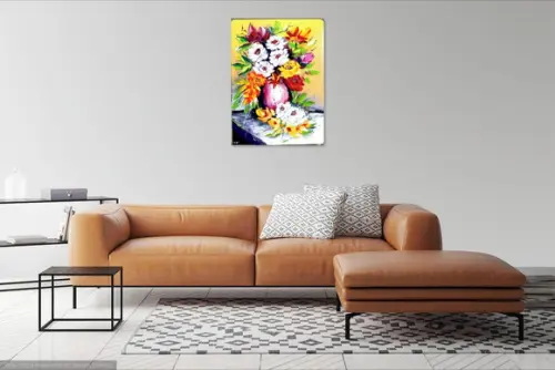 Quadros para Sala e Quarto Pintura em Tela Presente de Natal