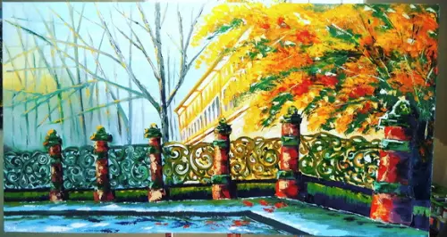 Quadros para Sala e Quarto Pintura em Tela Presente de Natal