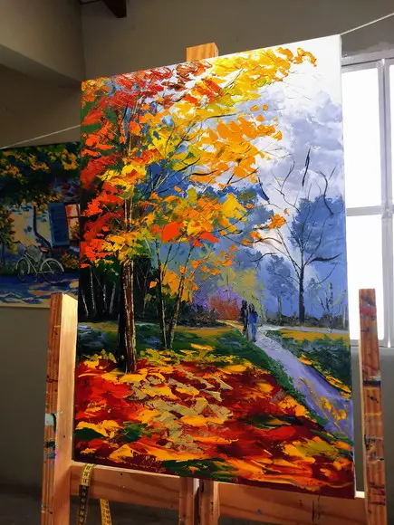 Quadros para Sala Paisagem Andar Via Presente de Natal