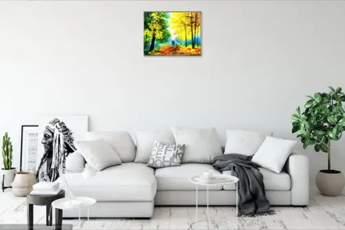 Quadros para Sala Pintura Tela Paisagem Presente de Natal