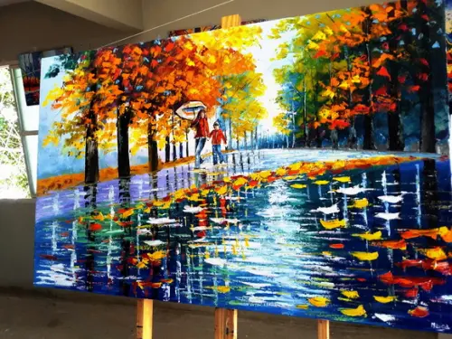 Quadros para Sala Pintura Urbana Mãe de Menino Black Friday
