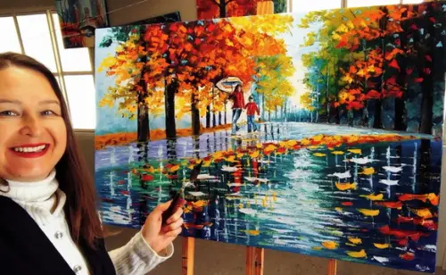 Quadros para Sala Pintura Urbana Mãe de Menino Black Friday