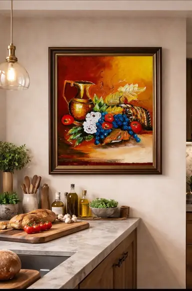 Quadros Pintura em Tela Cozinha Gourmet Black Friday,