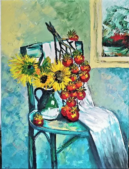 Quadros Pintura em Tela Cozinha Sala de Jantar Tomates