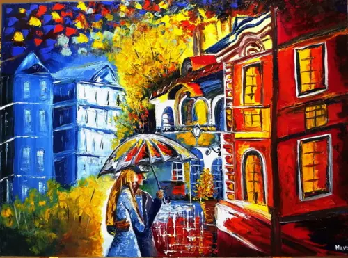 Quadros Pintura em Tela Love Casal Presente de Natal