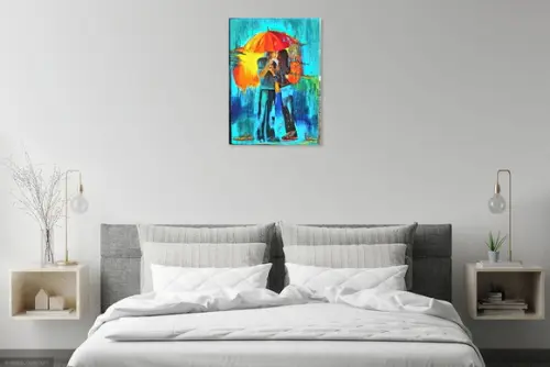 Quadros Pintura em Tela Moderno Casal All Star Black Friday