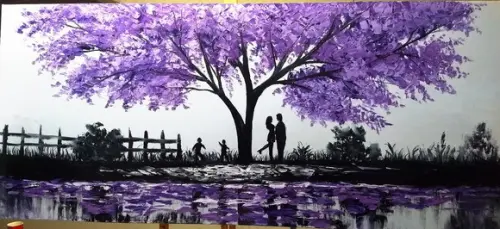Quadros Pintura Familia Divertida Jacarandá Black Friday