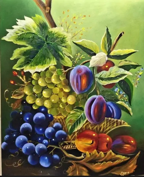 Quadros Pintura Tela Cozinha Gourmet Sala de Jantar Frutas