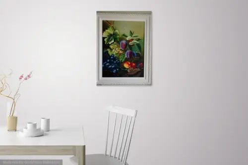 Quadros Pintura Tela Cozinha e Sala de Jantar Black Friday