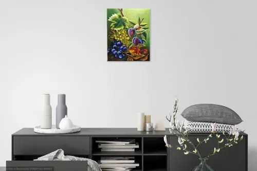 Quadros Pintura Tela Cozinha Gourmet Sala de Jantar Frutas