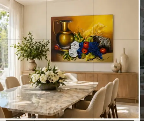 Quadros Pintura Tela Cozinha Sala de Jantar Black Friday