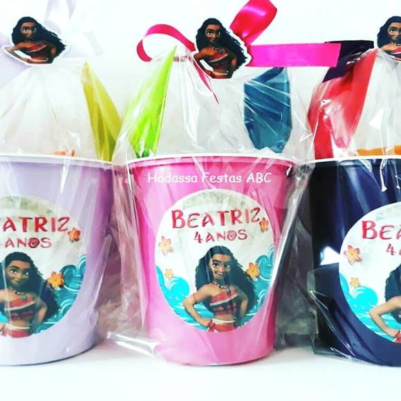 Balde de Praia Personalizado Moana