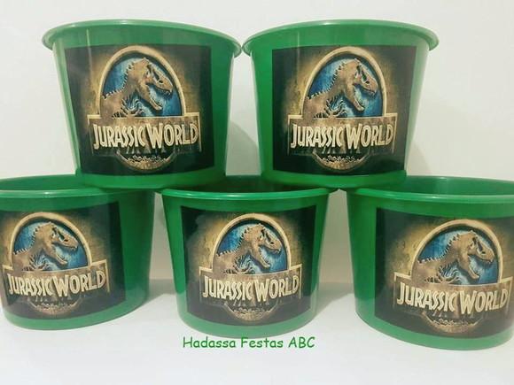 Balde Personalizado Dinossauro 1,5 Litro