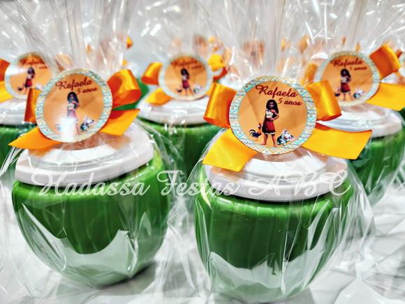Copo Coco Personalizado Tema Moana