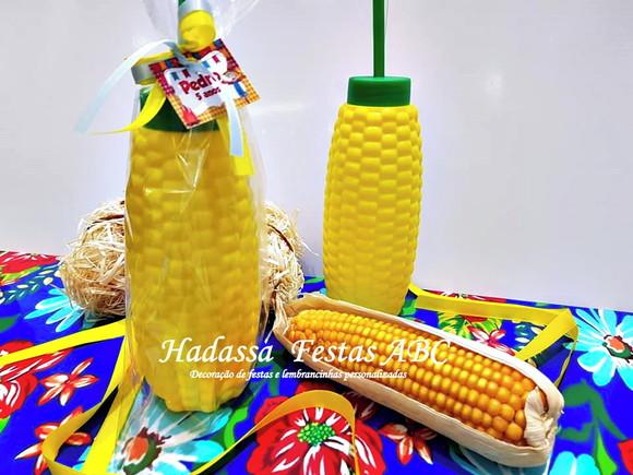 Copo Decorativo Espiga de Milho 350 ml