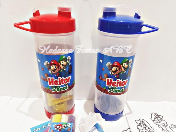 Garrafa Squeeze Personalizada com Kit para Colorir