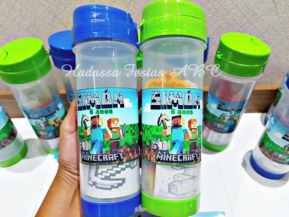 Garrafa Squeeze Personalizada com Kit para Colorir